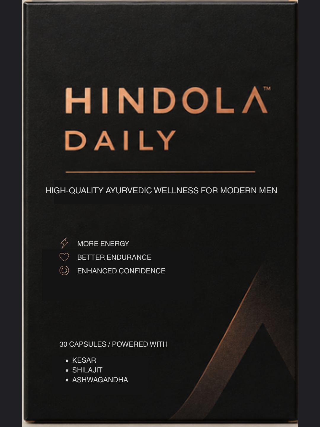 Hindola Daily – Ayurvedic Wellness Capsules Box